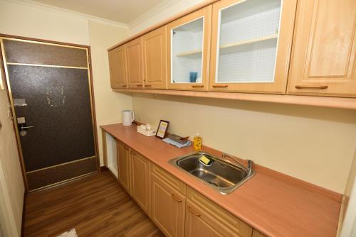 Kuchyň nebo kuchyňský kout v ubytování Luxury House