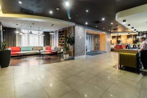 Χώρος καθιστικού στο ibis Kyiv City Center