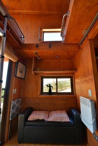 Posezení v ubytování Tinyhouse in the WineValley