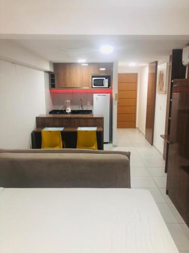 Dapur atau dapur kecil di WEST FLAT MOSSORÓ