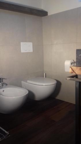 Koupelna v ubytování b&b cascina la cinciallegra