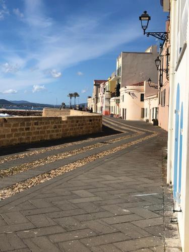 Ein allgemeiner Meerblick oder ein Meerblick von der Pension aus