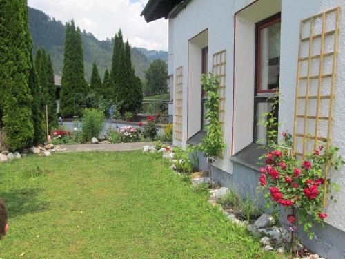 Κήπος έξω από το Appartement Weitsicht