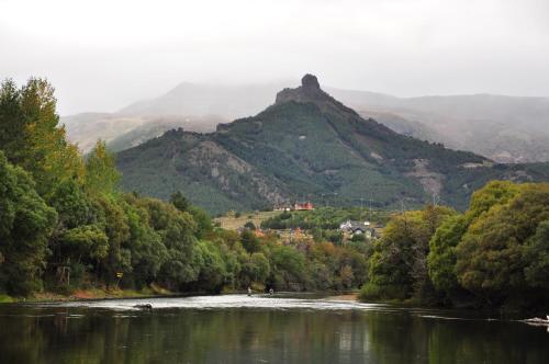 Naturlandskabet i nærheden af lodgen