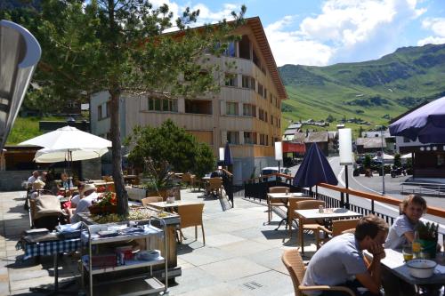 Restoran ili neka druga zalogajnica u objektu Vögeli Alpenhotel Malbun