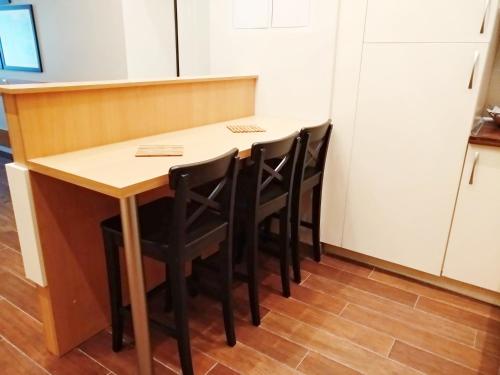 Dapur atau dapur kecil di Belokorichi