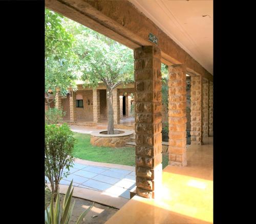Zahrada ubytování Hotel Rawalkot Jaisalmer