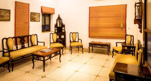 Posezení v ubytování Hotel Rawalkot Jaisalmer