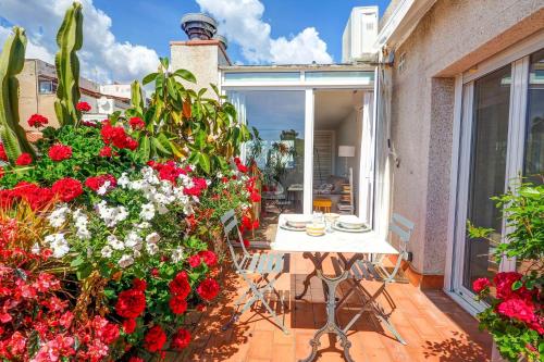 Balkón nebo terasa v ubytování Secret Garden Apartment by Hello Homes Sitges