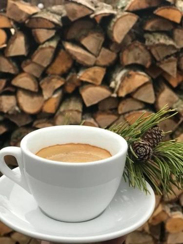 Tetera y cafetera en NESS готельно-ресторанний комплекс