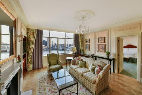 A seating area at The Savoy