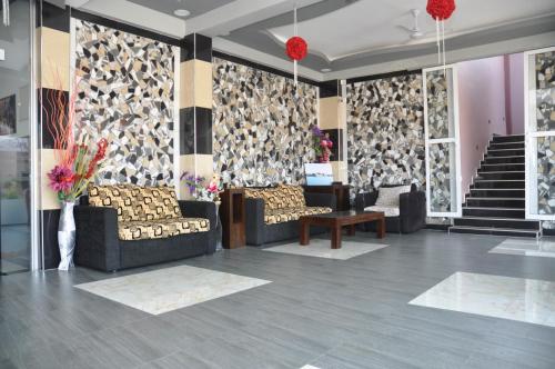 Zona de estar de Hotel Agape
