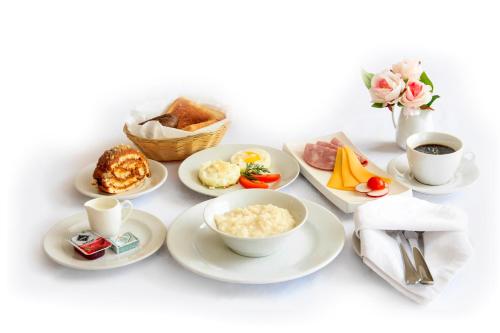 Možnosti zajtrka za goste nastanitve AVS Hotel
