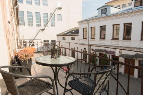Μπαλκόνι ή βεράντα στο Hostel Liberty