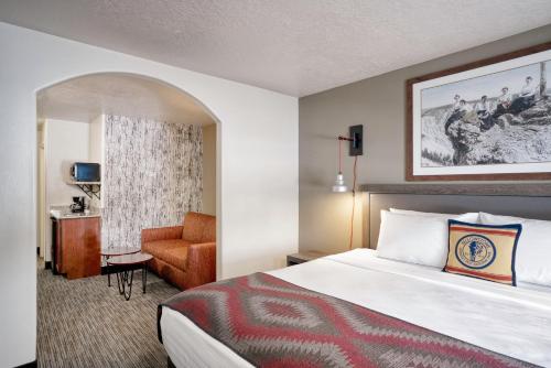Katil atau katil-katil dalam bilik di Yellowstone Park Hotel