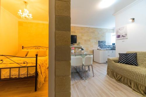 Posteľ alebo postele v izbe v ubytovaní Apartment Lux Lana Split