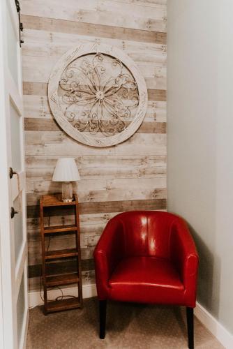 Ruang duduk di Georges on York B&B