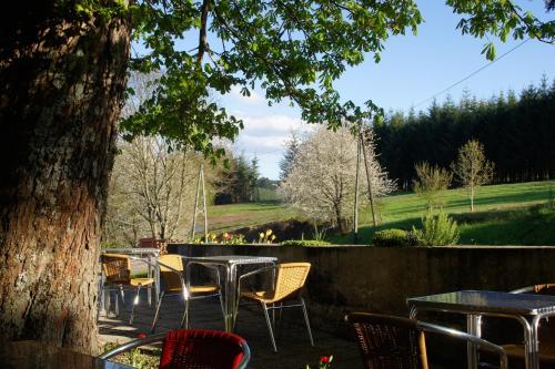 Zahrada ubytování Auberge du Précontent