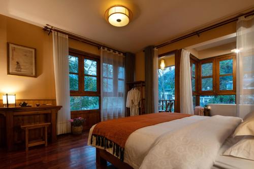 Moondance Boutique Resortにあるベッド