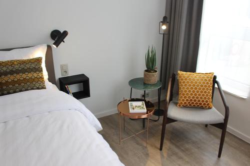Voodi või voodid majutusasutuse CITYSTAY toas