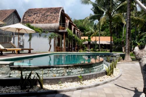 Bazén v ubytovaní Tentacle Bali alebo v jeho blízkosti