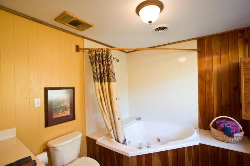 Koupelna v ubytování Panther Valley Ranch
