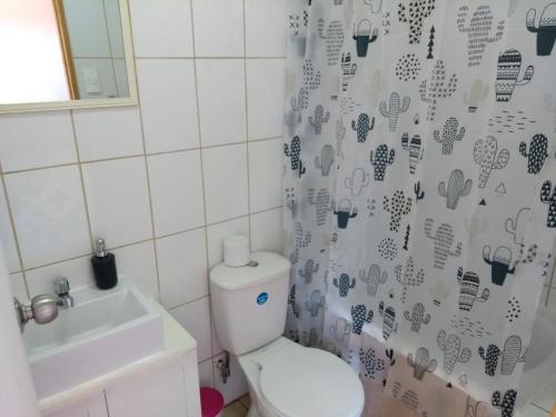 Ванная комната в Hostal Maria Casa