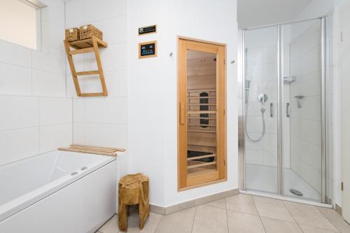 Kylpyhuone majoituspaikassa SEAesta