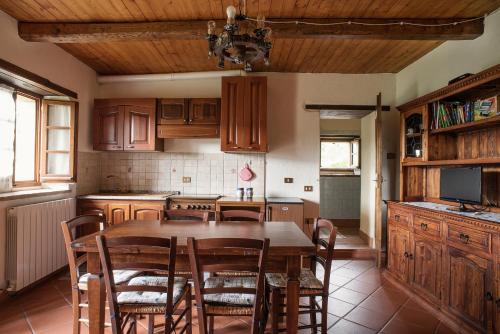 Η κουζίνα ή μικρή κουζίνα στο Casa Rancacci