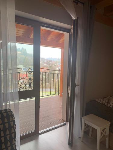 Μπαλκόνι ή βεράντα στο Zlote Modrzewie