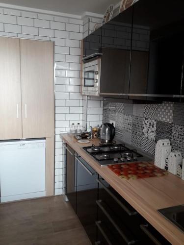 Dapur atau dapur kecil di Carrer Roma