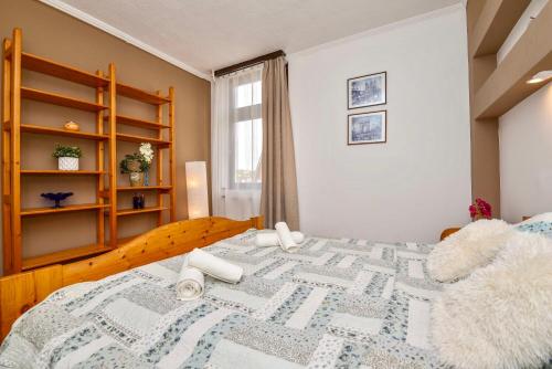 Gulta vai gultas numurā naktsmītnē Mammut Apartment Budapest