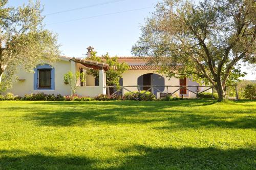 Κήπος έξω από το Agriturismo Guthiddai