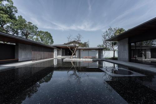 Piscina en o cerca de MUH SHOOU XIXI HOTEL HANGZHOU