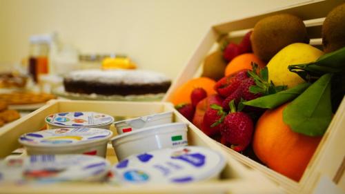 Mad på bed and breakfast-stedet eller i nærheden