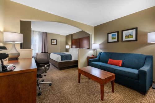 Гостиная зона в Comfort Inn Ocala Silver Springs