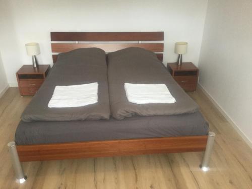 Postel nebo postele na pokoji v ubytování Cozy room