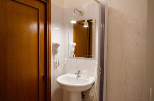 Koupelna v ubytování Casa Gentile Carducci