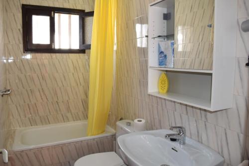 Et badeværelse på Apartamento Reni