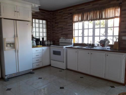 Una cocina o kitchenette en Bonne View Villa