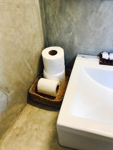 Ein Badezimmer in der Unterkunft Kingdom Gate Hotel