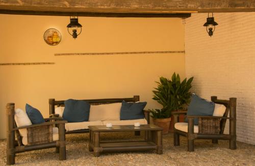 Un lugar para sentarse en Hotel Mariantonia