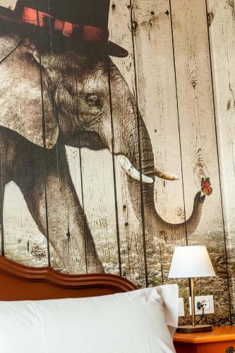 Postel nebo postele na pokoji v ubytování Art Hotel Ventaglio