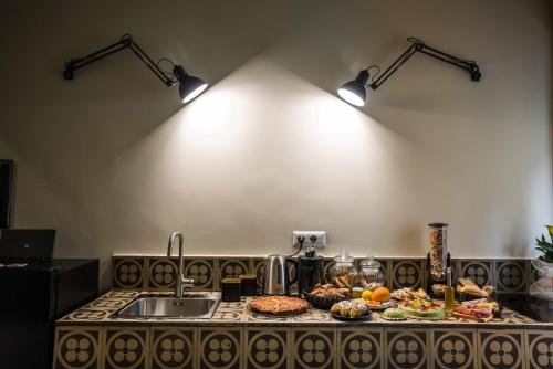 Comida en o cerca de este hostal o pensión
