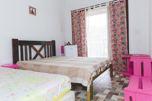 Postel nebo postele na pokoji v ubytování Villa Johen