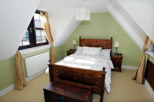 Posteľ alebo postele v izbe v ubytovaní The Old Inn, Staffin