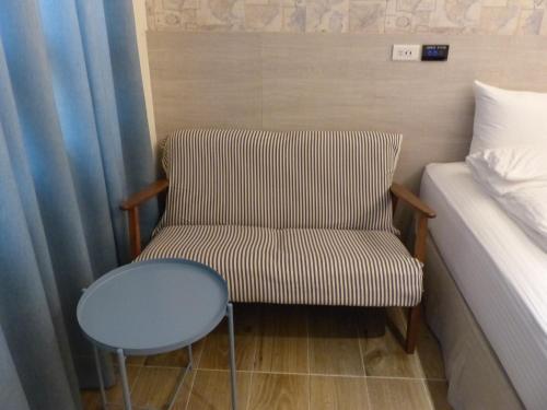 Zona de estar de KLA B&B