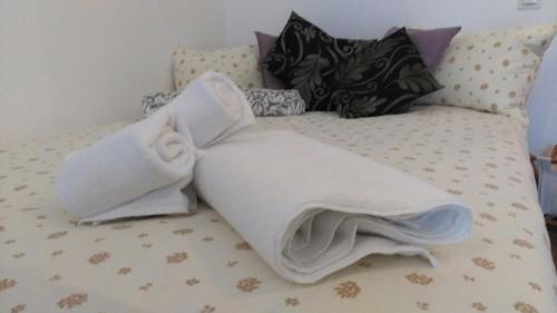Cama ou camas em um quarto em Cluj Napoca Studio Rent