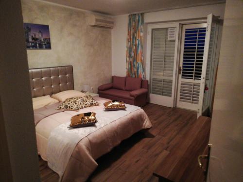 Guest House Vila Lukaにあるベッド