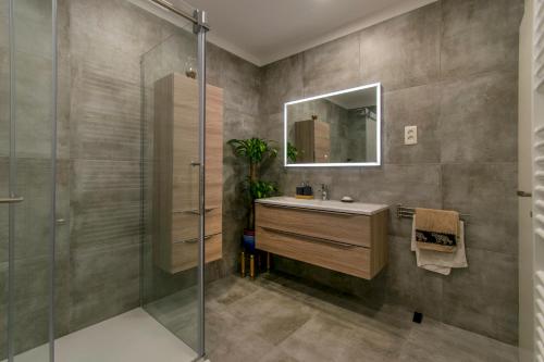Ванная комната в Apartments Elza